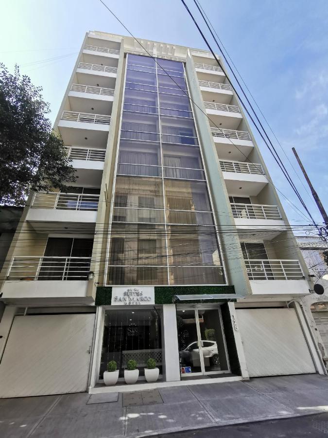 Suites San Marco Hotel Мексико Сити Екстериор снимка