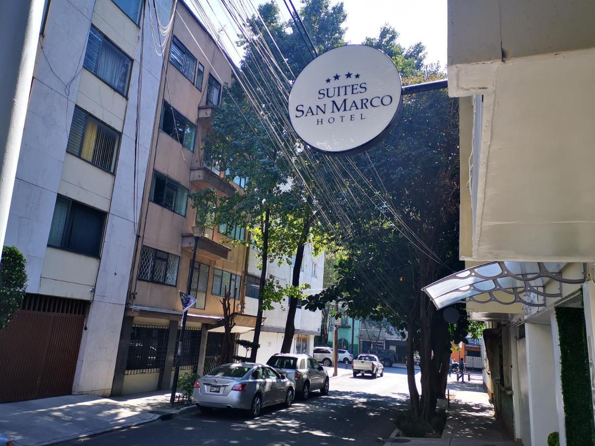 Suites San Marco Hotel Мексико Сити Екстериор снимка
