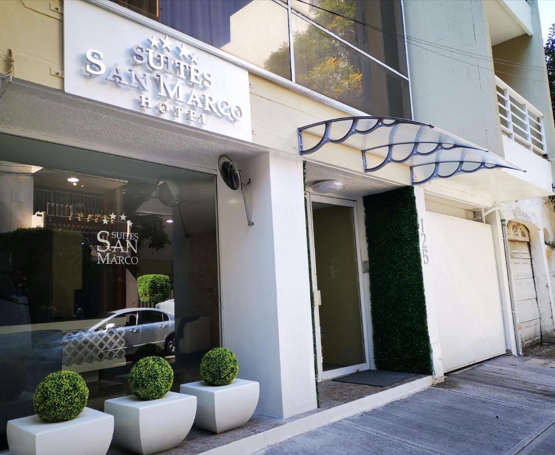 Suites San Marco Hotel Мексико Сити Екстериор снимка